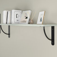 Schwarzer Regalbodenhalter Schwerlastkonsole Regalkonsole...