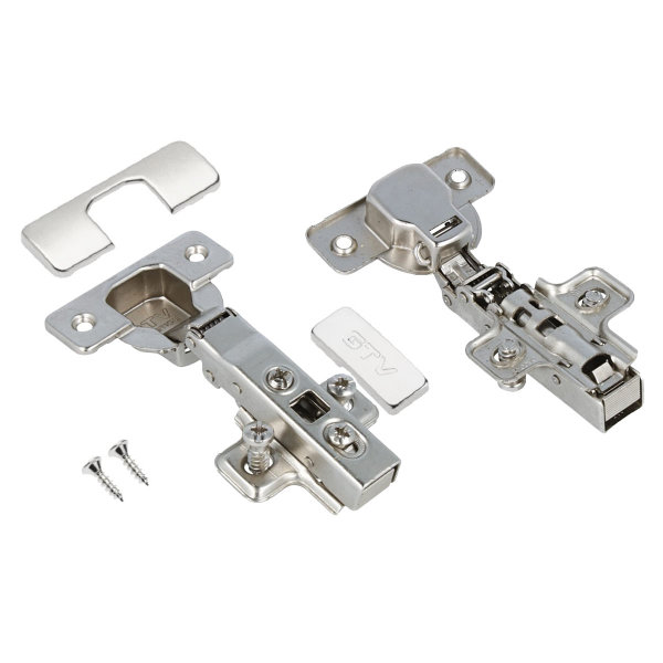 Möbelscharnier Türscharnier Topfband Ø 35mm Topfscharnier Soft Close Clip-Scharnier Eckanschlag
