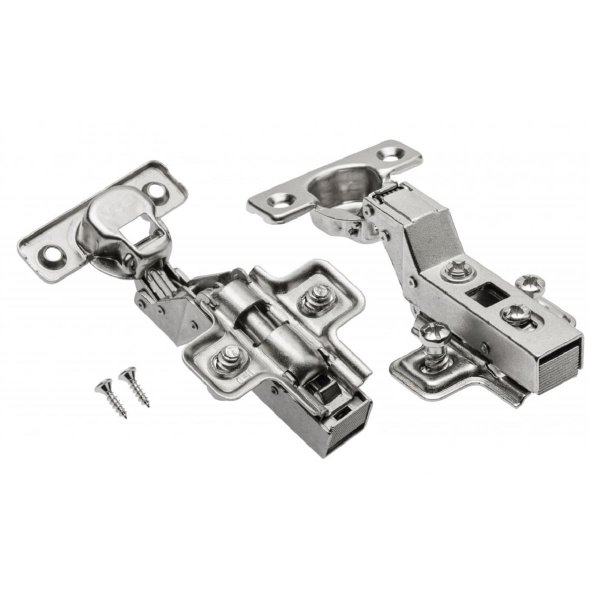 Topfband Ø 26mm Topfscharnier Möbelscharnier hydraulisch gedämpft Clip-Türscharnier Innenanschlag
