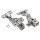 Topfband Ø 26mm Topfscharnier Möbelscharnier hydraulisch gedämpft Clip-Türscharnier Innenanschlag