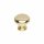 Intersteel Möbelknopf Paddenstoel ø25 mm Messing lackiert