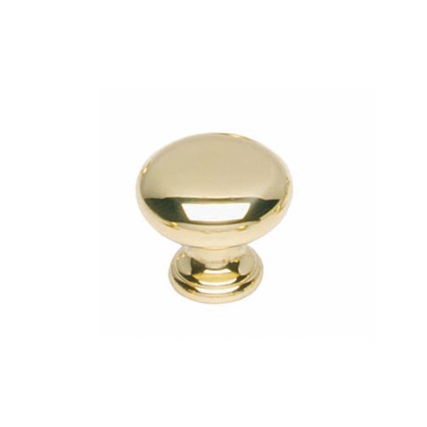 Intersteel Möbelknopf Paddenstoel ø30 mm Messing lackiert