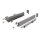 Schubladensystem 40kg Traglast Vollauszug Schubkastensystem Push to Open Schubladen-Set 450mm 69mm