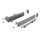 Schubladensystem 40kg Traglast Vollauszug Schubkastensystem Push to Open Schubladen-Set 500mm 69mm