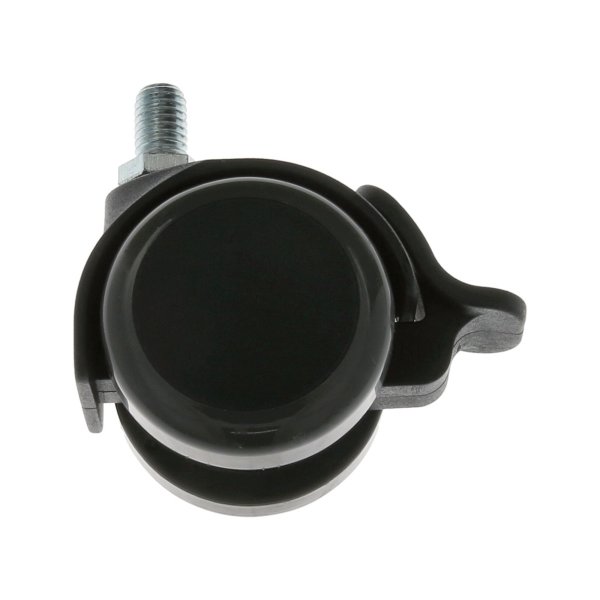 Möbelrollen Polyurethanrolle 50mm Rollen 8mm-10mm Gewinde Möbelräder Lenkrolle Bürostuhlrolle 8mm Mit Bremse Stück