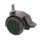 Möbelrollen Polyurethanrolle 50mm Rollen 8mm-10mm Gewinde Möbelräder Lenkrolle Bürostuhlrolle 8mm Mit Bremse Stück