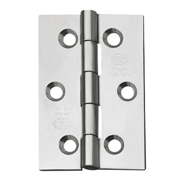 Scharnier aus Edelstahl Aufschraubscharnier diverse Größen Faltbare Stoßscharniere 70mm x 50mm