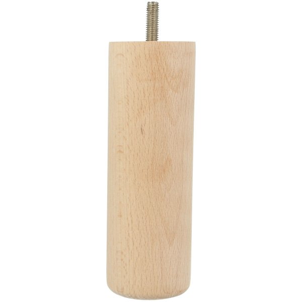 50mm Durchmesser Holzfuß Möbelfuß Echtholz Tischstempel Möbelstütze Holzstempel 150mm