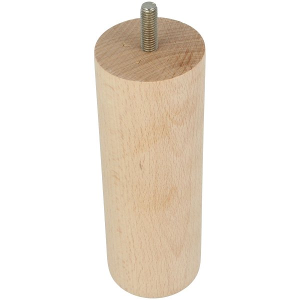 50mm Durchmesser Holzfuß Möbelfuß Echtholz Tischstempel Möbelstütze Holzstempel 150mm