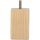 Hochwertiger Buchenholz Möbelfuß 50x50mm Möbelbein Vollholz Sofafuß Tischfuß Möbelstütze 80mm
