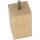 Hochwertiger Buchenholz Möbelfuß 50x50mm Möbelbein Vollholz Sofafuß Tischfuß Möbelstütze 80mm