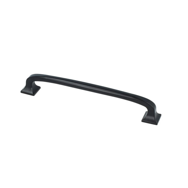 Möbelgriff Schubladengriff schwarz matt Schrankgriff Türgriff Zamak 128mm Kommodengriff Rund