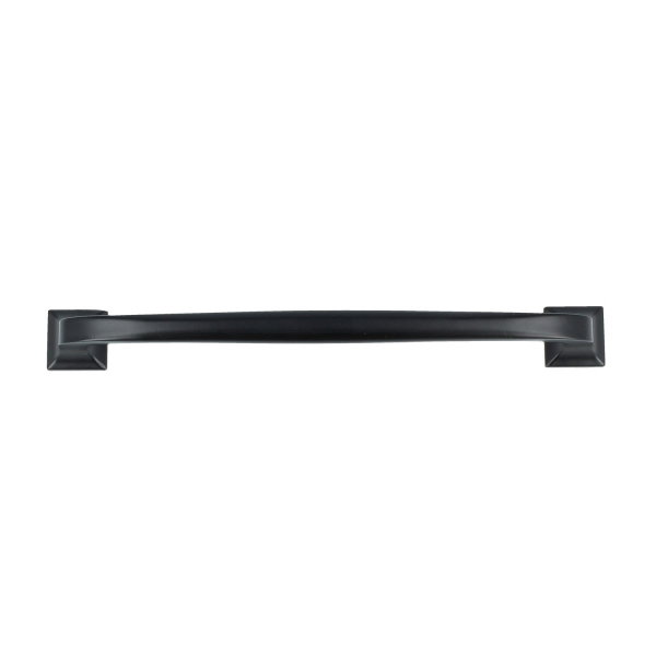 Möbelgriff Schubladengriff schwarz matt Schrankgriff Türgriff Zamak 128mm Kommodengriff Rund