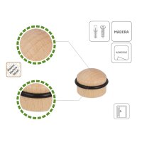 Holz-Türstopper div. Farben Bodentürstopper...