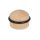 Holz-Türstopper div. Farben Bodentürstopper Gummischutzring Türpuffer zum kleben oder schrauben Buche