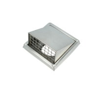Edelstahlhaube Stahlnetz Ab- Zuluftgitter...