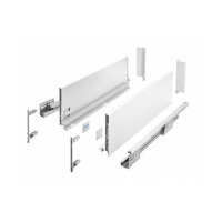 Stahl Schubladen-Set Weiß Schubkastensystem Soft...
