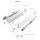 Stahl Schubladen-Set Weiß Schubkastensystem Soft Close Unterflurführungen Vollauszug 550mm 168mm