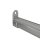 Garderobenstange Kleiderschrankstange verchromt 30x15mm Ovalstange Kleiderstangenhalter 1,00 Meter