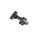 Hydraulikscharnier Ø 35mm Topfband Topfscharnier geräuschlos Soft Close Clip-On Möbelscharnier Onyxschwarz Eckanschlag