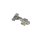 Hydraulikscharnier Ø 35mm Topfband Topfscharnier geräuschlos Soft Close Clip-On Möbelscharnier vernickelt Mittelanschlag