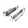 Glaszargen Schubladensystem Schubladen-Set Anthrazit Soft Close Schubladenauszug Vollauszug 550mm 168mm