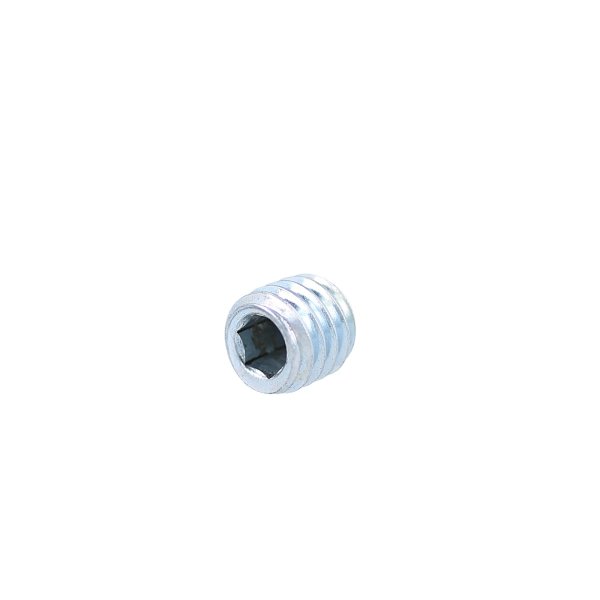 Fixierschraube Befestigungsschraube Türgriff Madenschraube verzinkt mit Spitze M6x7mm