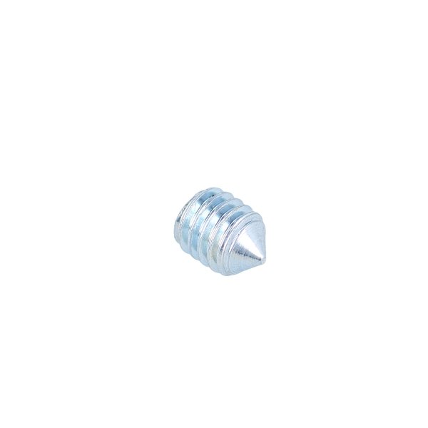 Fixierschraube Befestigungsschraube Türgriff Madenschraube verzinkt mit Spitze M6x7mm 5 Stück