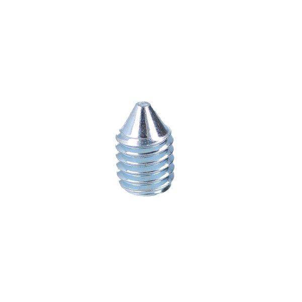 Fixierschraube Befestigungsschraube Türgriff Madenschraube M6 verzinkt mit Spitze M6x9mm