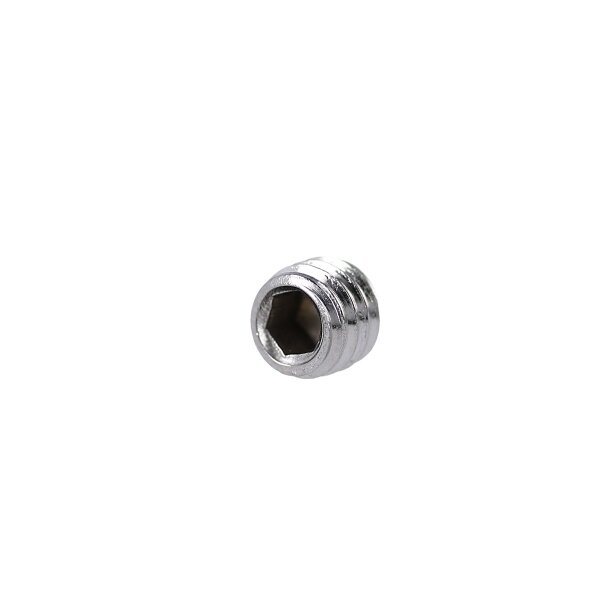 10x Edelstahl Madenschraube Türgriffschraube Kegelkopf-Schraube Innensechskant Gewindestift M6x6mm