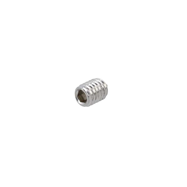 Edelstahl Madenschraube 5x Türgriffschraube Kegelkopf-Schraube Innensechskant Gewindestift M6x9mm