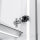 Vitrinenscharnier Ø 26mm Glastürscharnier Topfband Set Chrom glänzend Schrankscharnier