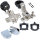 Vitrinenscharnier Ø 26mm Glastürscharnier Topfband Set Chrom glänzend Schrankscharnier Innenanschlag Oval