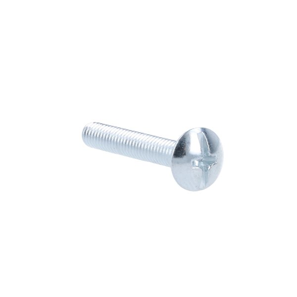 Kreuzschlitz-Schraube Vollgewinde Möbelschraube Griffschraube Stahl Montageschraube M4x25mm 10 St.
