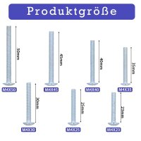 Kreuzschlitz-Schraube Vollgewinde Möbelschraube...