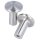 Möbelknopf Schubladenknopf Sockelknopf Türknopf Edelstahl Schrankknopf Kommodenknopf 32mm