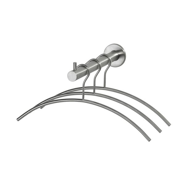Intersteel Garderobenstange Edelstahl gebürstet