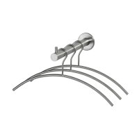 Intersteel Garderobenstange Edelstahl gebürstet