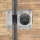 WC Toilette Schloss Türriegel Barrel Bolt Türschloss drehbar Edelstahl und Chrom