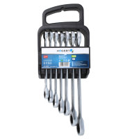 Schlüsselsatz 7-teilig Maul- Ringschlüssel...