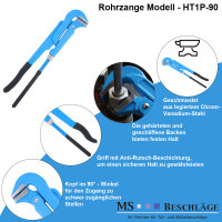 Högert Universalzange 90° abgewinkelt 560mm...