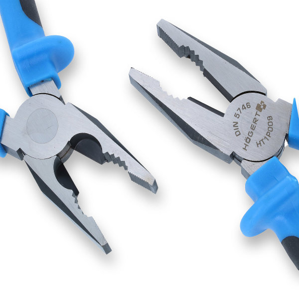 Kombizange Multifunktionszange Allzweckzange 2-Komponentengriff Kombinationszange CrV-Stahl 160mm