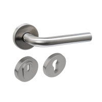 Intersteel Satz Aussentür Beschlag rund, beidseitig...