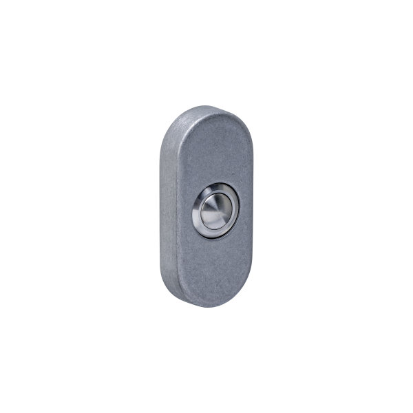 Intersteel Klingel oval 65x30x10mm verdeckt edelstahl vibriert