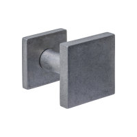 Intersteel Haustürknopf eckig 64x64mm auf...
