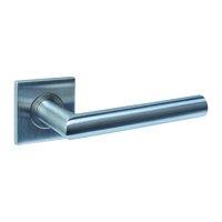 Intersteel Türdrücker Q 04 auf Rosette verdeckt...