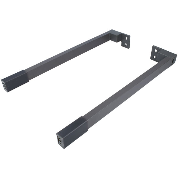 Längsreling für Schubladen Anthrazit 450mm Relingstangen - Einfach montierbar, stabil & langlebig