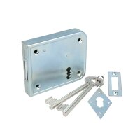 Kastenriegelschloss aus verzinktem Stahl –...