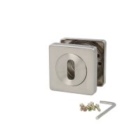 Buntbart Türrosetten Edelstahl Optik -...