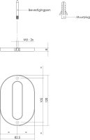 Intersteel Hausnummer 0 120 mm Chrom matt